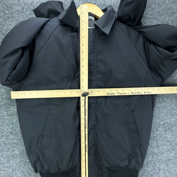 Vintage '94 US Navy USN Military Utility Jacket‎ Small Black Unisex Short - Picture 8 of 13